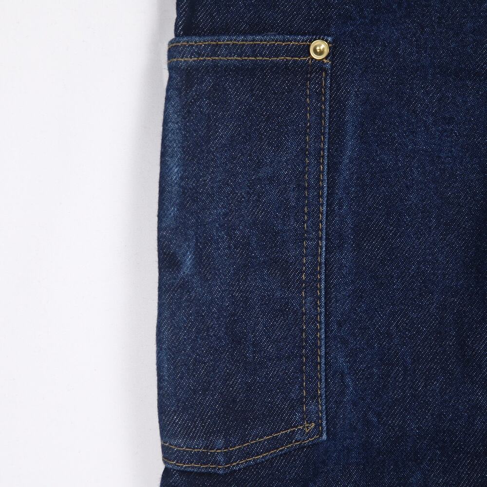 Vintage Carhartt B07 DNM Dark Blue Jeans Denim Double Knee Carpenter Pant 32x31 - Picture 10 of 13
